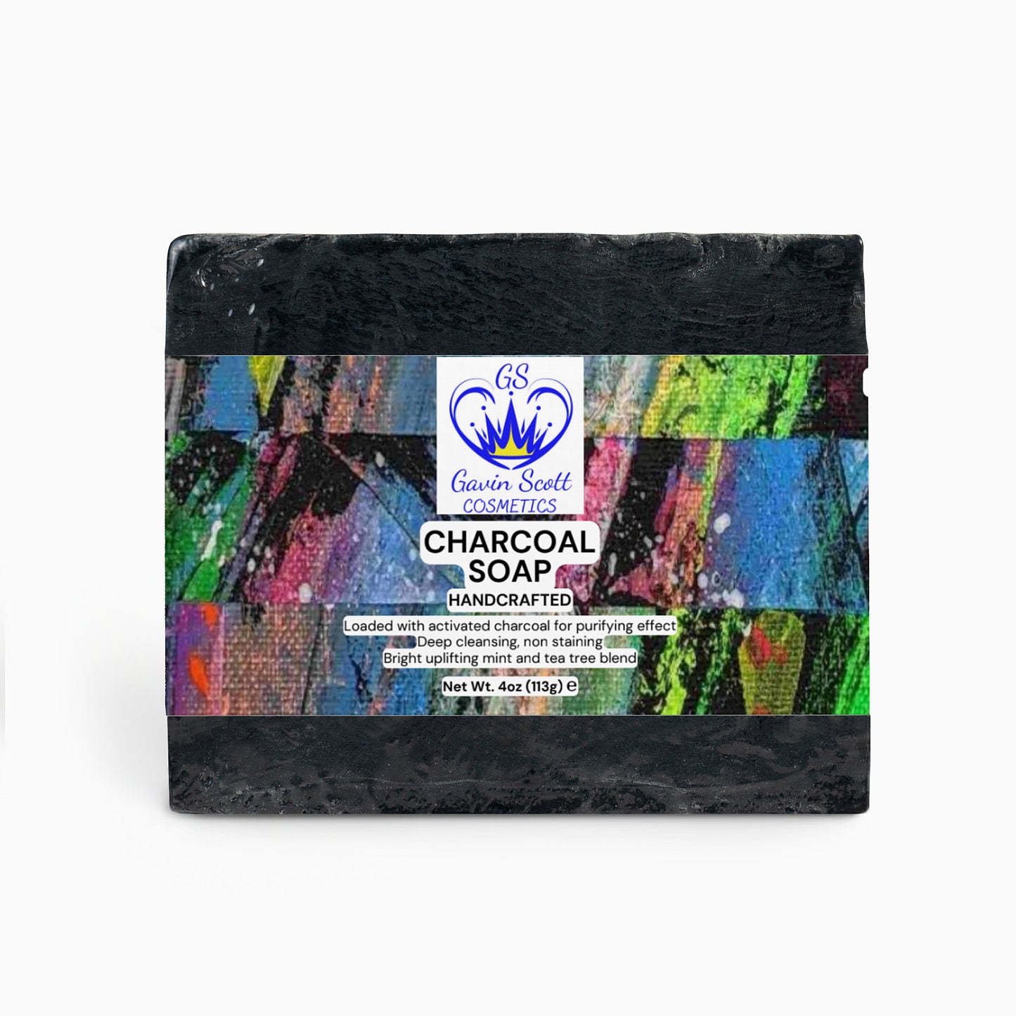 Gavin Scott Cosmetics Charcoal Soap