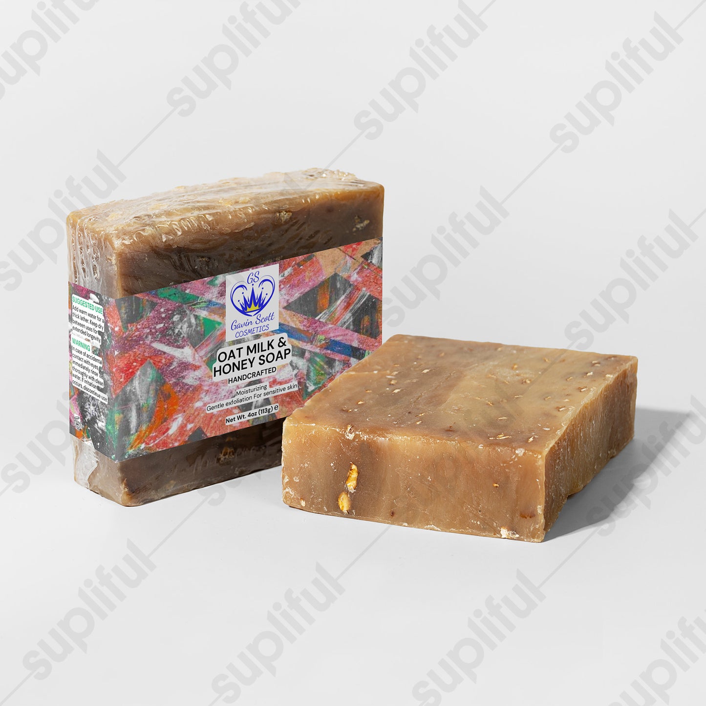 Gavin Scott Cosmetics Oat Milk Honey Soap