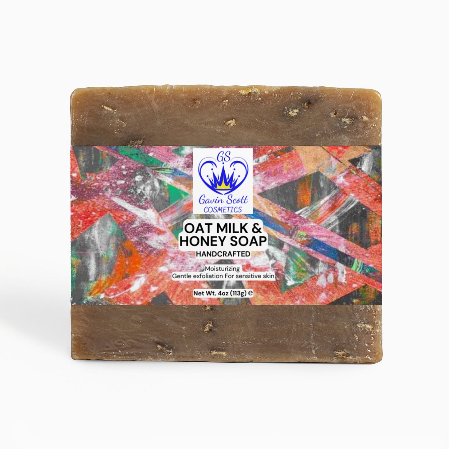 Gavin Scott Cosmetics Oat Milk Honey Soap