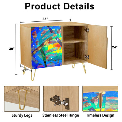 Gavin Scott Wooden Sideboard Cabinet