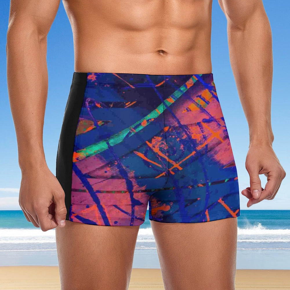 Gavin Scott Square Cut Swimming Trunks (Masc S-3XL)