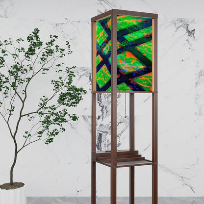 Gavin Scott Floor Lamp with Shelves (2 Colors)