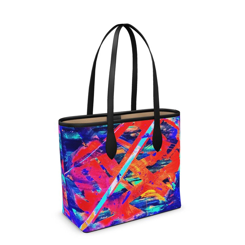 Gavin Scott Deluxe Leather City Shopper Tote