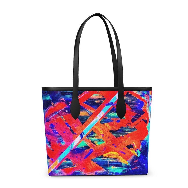 Gavin Scott Deluxe Leather City Shopper Tote