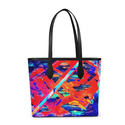 Gavin Scott Deluxe Leather City Shopper Tote