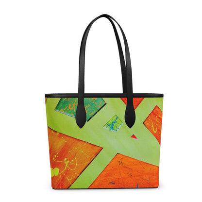 Gavin Scott Deluxe Leather City Shopper Tote