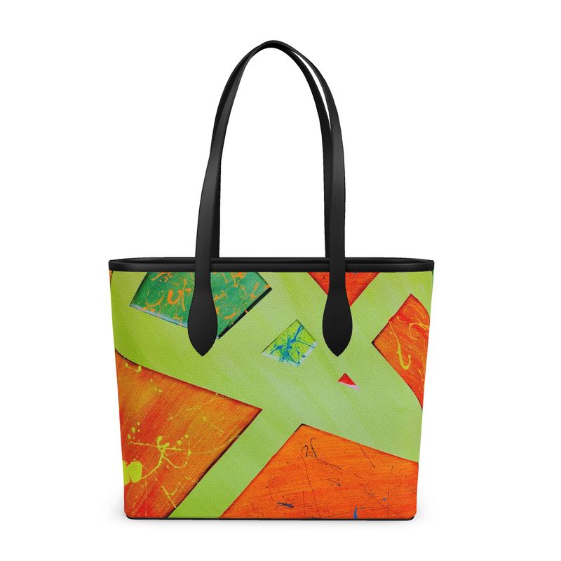 Gavin Scott Deluxe Leather City Shopper Tote