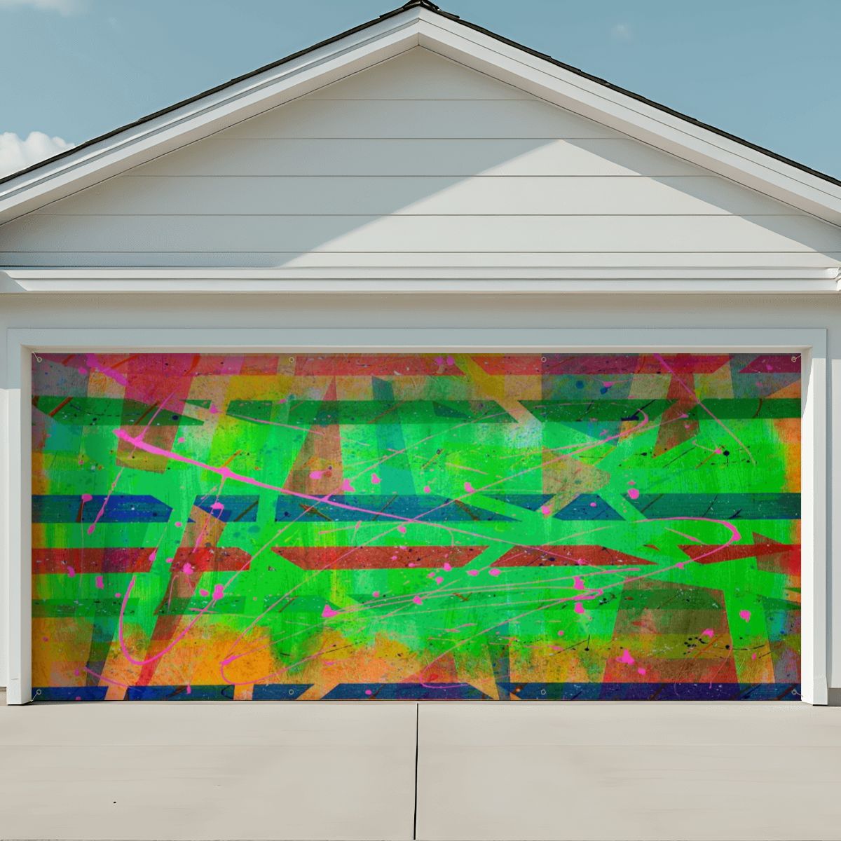 Gavin Scott Garage Door Banner Backdrop
