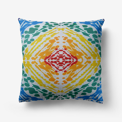 Gavin Scott PRIDE Velvet Throw Pillow with Hypoallergenic Insert or Cover Only Option (3 Sizes)