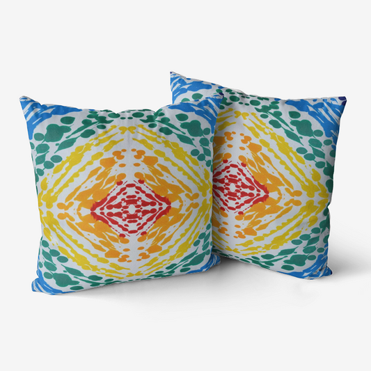 Gavin Scott PRIDE Velvet Throw Pillow with Hypoallergenic Insert or Cover Only Option (3 Sizes)