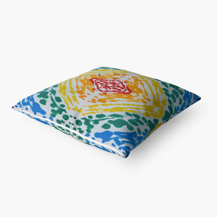 Gavin Scott PRIDE Velvet Throw Pillow with Hypoallergenic Insert or Cover Only Option (3 Sizes)