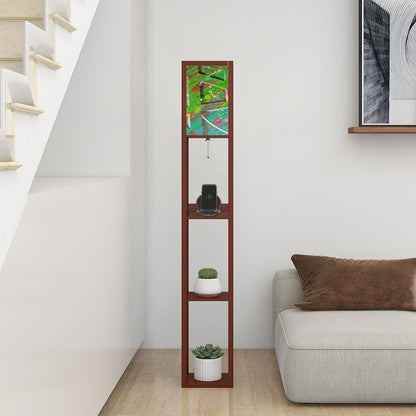 Gavin Scott Floor Lamp with Shelves (2 Colors)