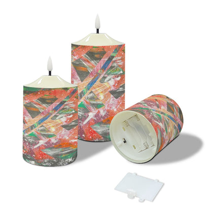 Gavin Scott Flameless Candles w/Remote (Set of 3)