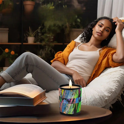 Gavin Scott Scented Black Jar Candle (6oz)