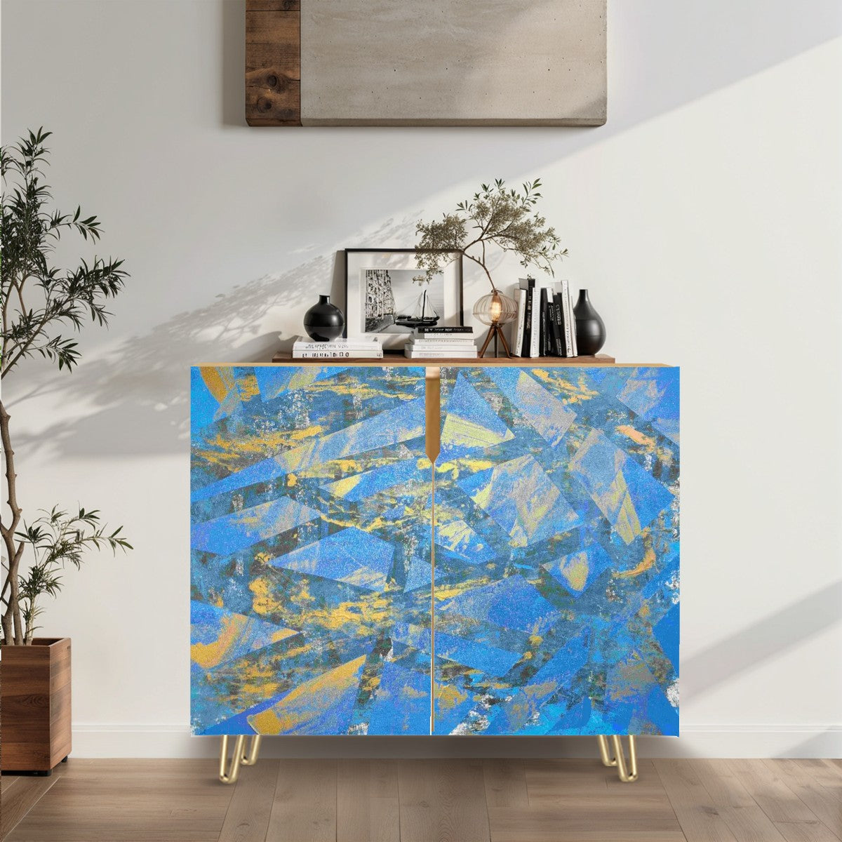 Gavin Scott Wooden Sideboard Cabinet