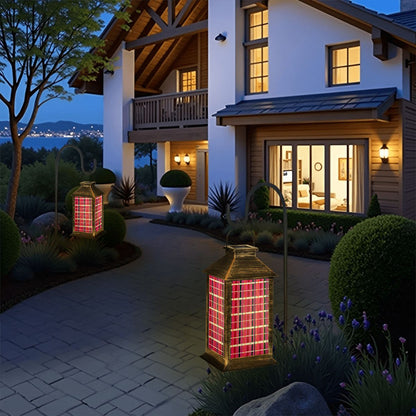 Gavin Scott Solar Powered Indoor/Outdoor Lantern