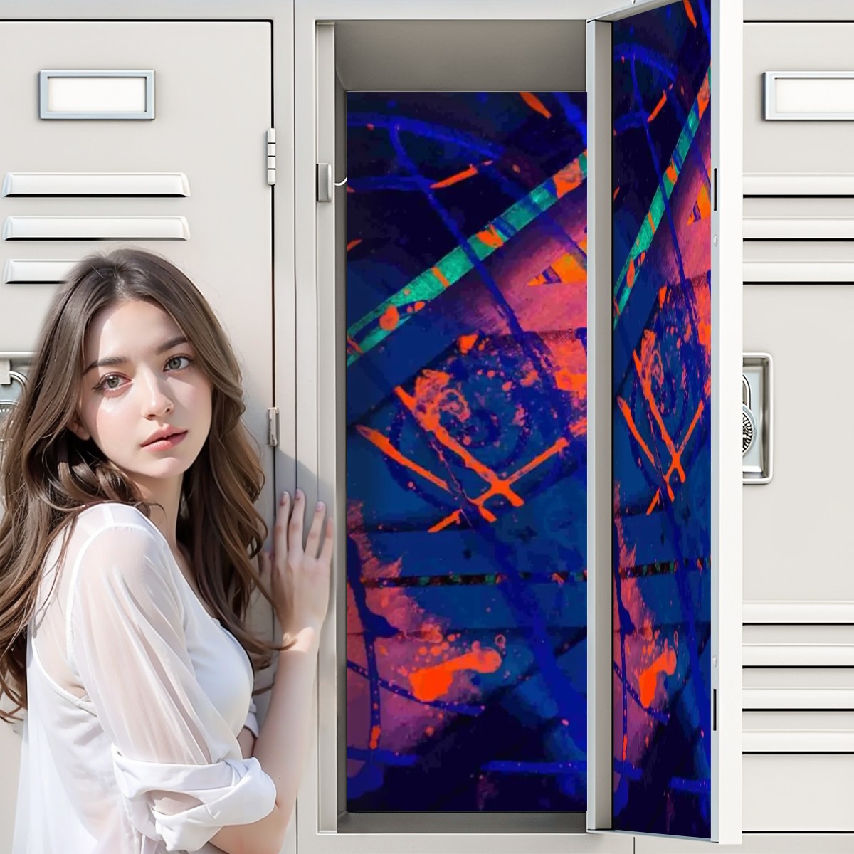 Gavin Scott Magnetic Locker Wallpaper 2 pcs