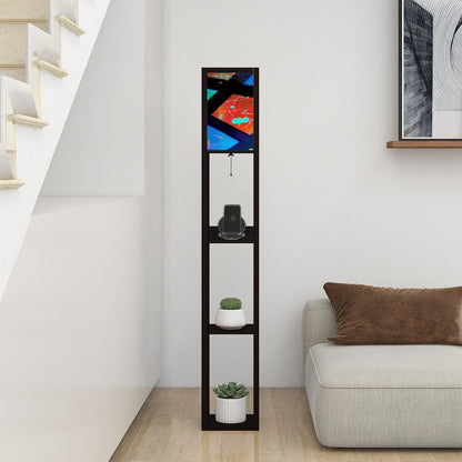 Gavin Scott Floor Lamp with Shelves (2 Colors)