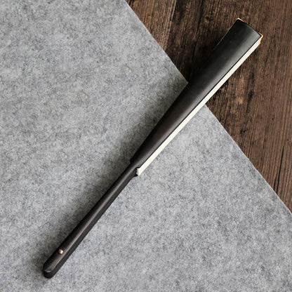 Gavin Scott Genuine Spun Silk Folding Hand Fans (4 Sizes)