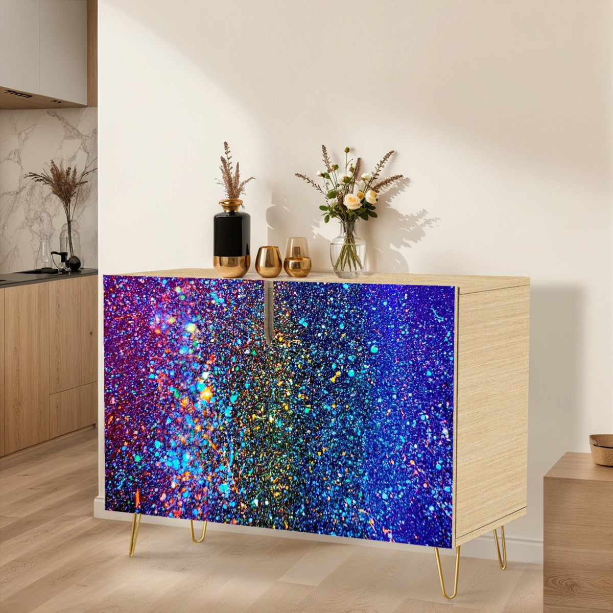 Gavin Scott Wooden Sideboard Cabinet