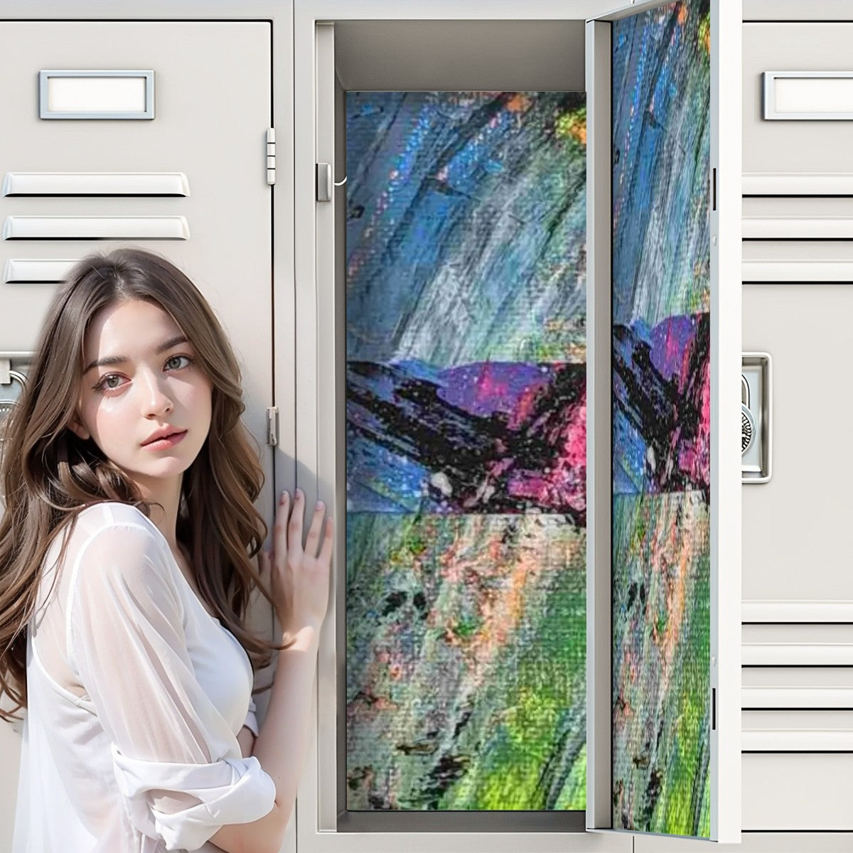 Gavin Scott Magnetic Locker Wallpaper 2 pcs