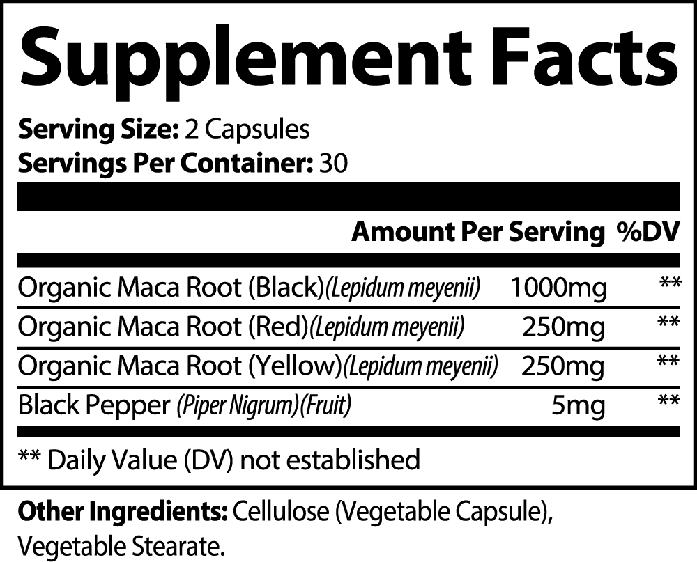 Gavin Scott Cosmetics Maca Plus