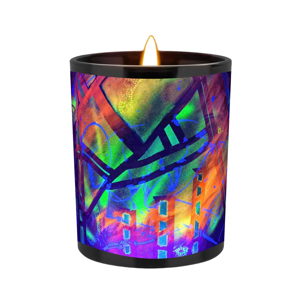 Gavin Scott Scented Black Jar Candle (6oz)