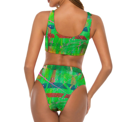 Gavin Scott Safflower Two-Piece Swimsuit (Femme S-2XL)