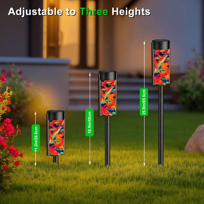 Gavin Scott Adjustable Outdoor Solar Lights (set of 4)