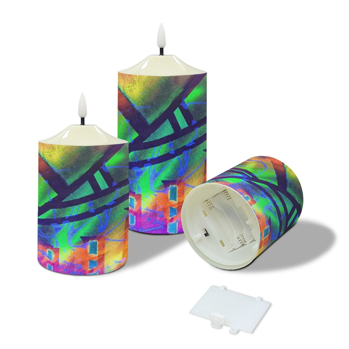 Gavin Scott Flameless Candles w/Remote (Set of 3)