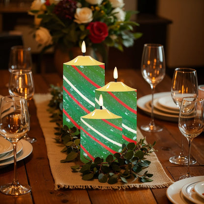 Gavin Scott Flameless Candles w/Remote (Set of 3)