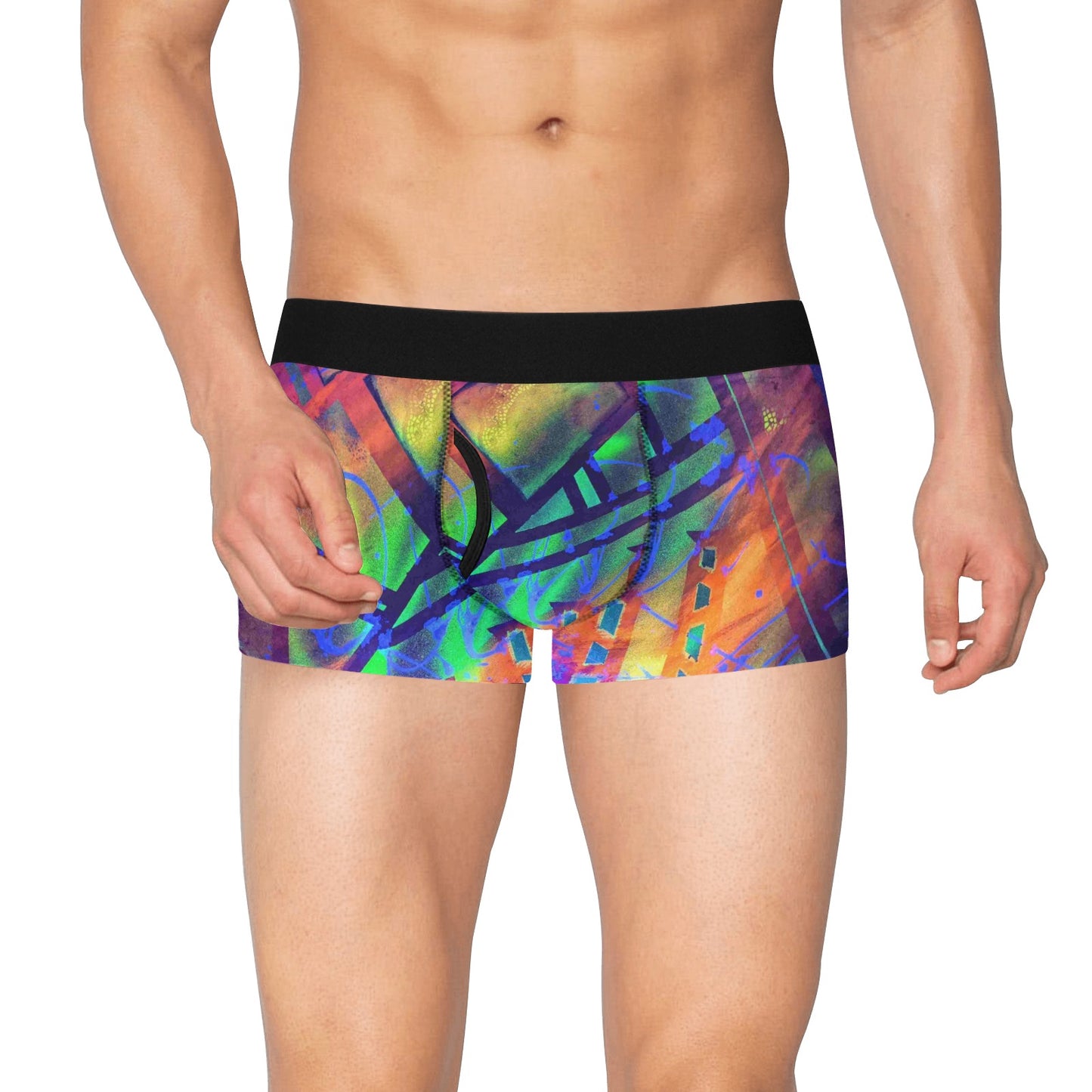 Gavin Scott Boxer Briefs with Fly (Masc S-XXL)