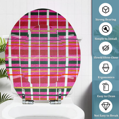 Gavin Scott Universal Toilet Seat w/Matching Soft-close Lid