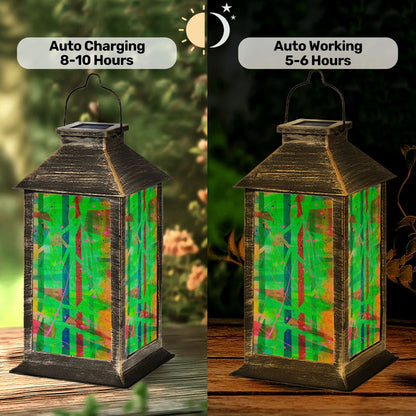 Gavin Scott Solar Powered Indoor/Outdoor Lantern