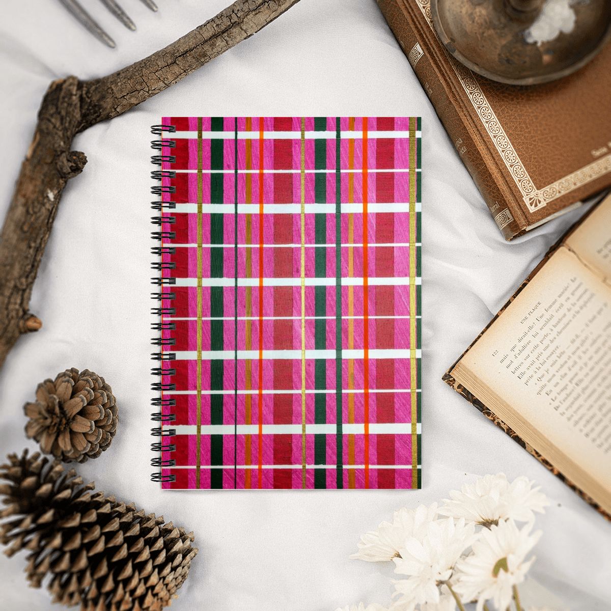 Gavin Scott Spiral Notebook