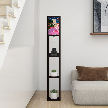 Gavin Scott Floor Lamp with Shelves (2 Colors)