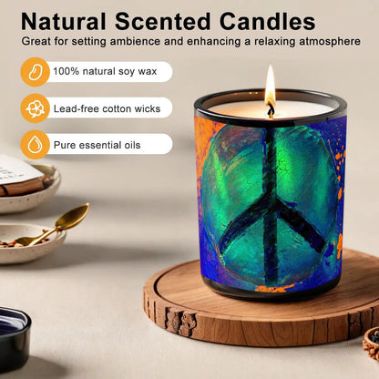 Gavin Scott Scented Black Jar Candle (6oz)