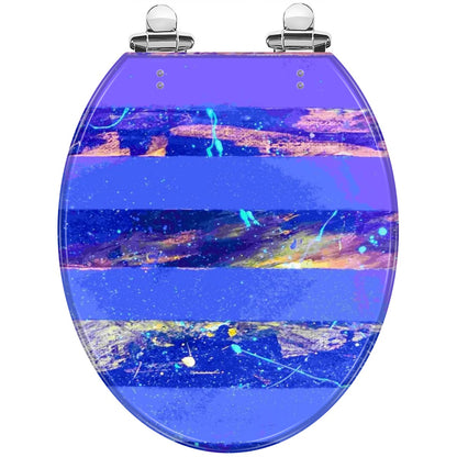 Gavin Scott Round Toilet Seat w/Matching Soft-close Lid (O-Shape)