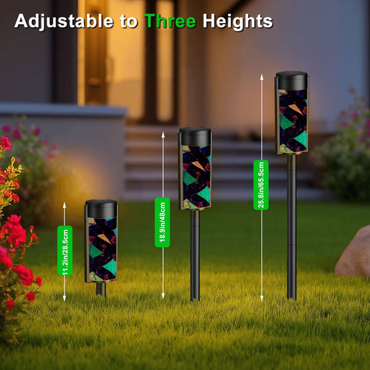 Gavin Scott Adjustable Outdoor Solar Lights (set of 4)