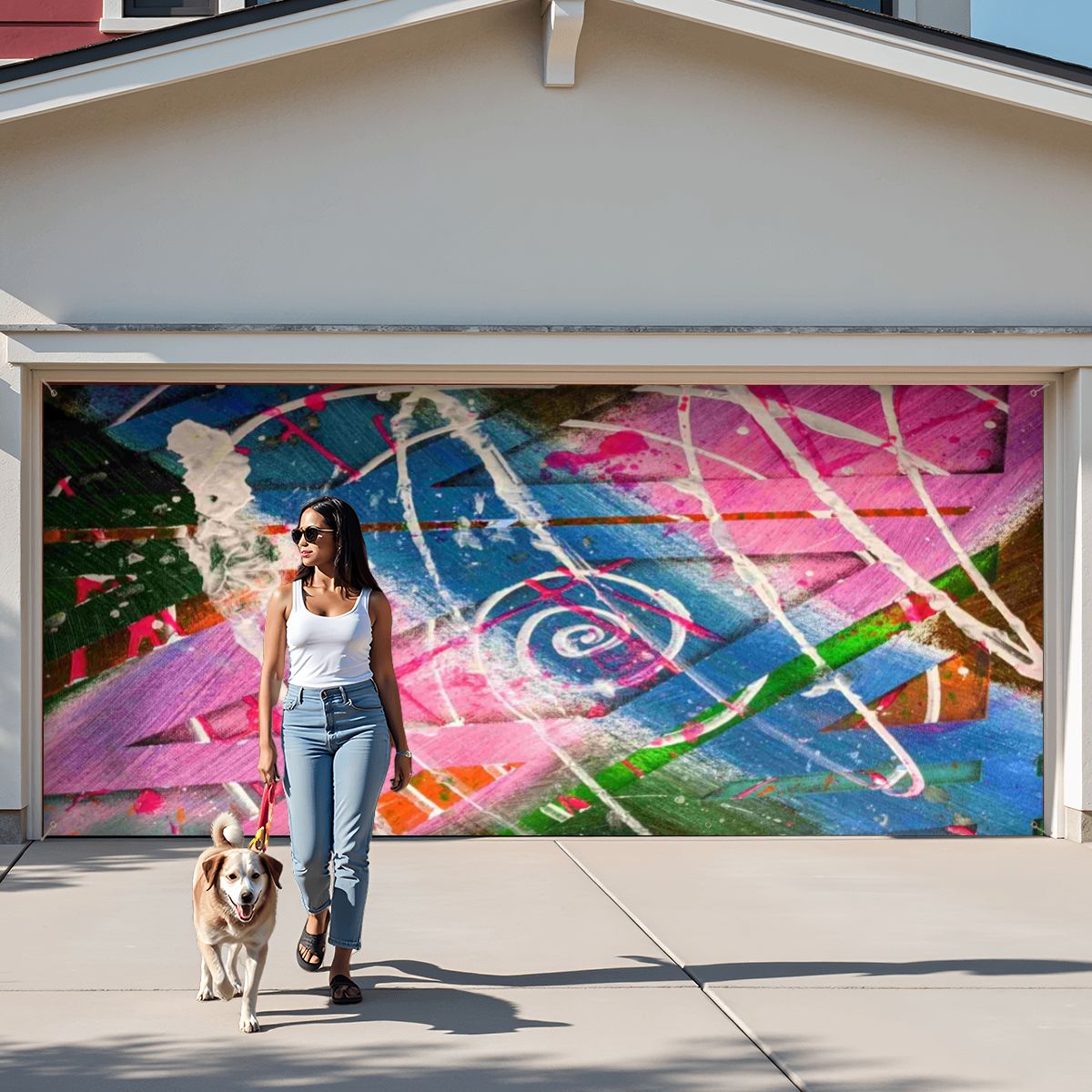 Gavin Scott Garage Door Banner Backdrop
