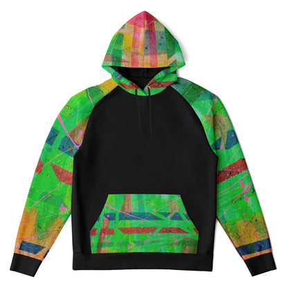 Gavin Scott Splash of Color Raglan Hoodie (Genderless XS-4XL)