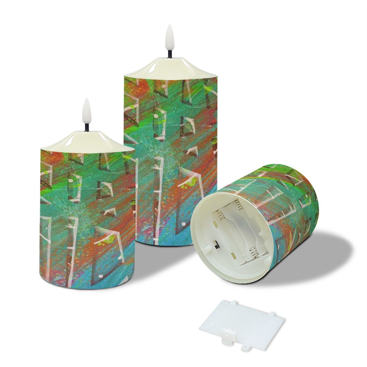 Gavin Scott Flameless Candles w/Remote (Set of 3)