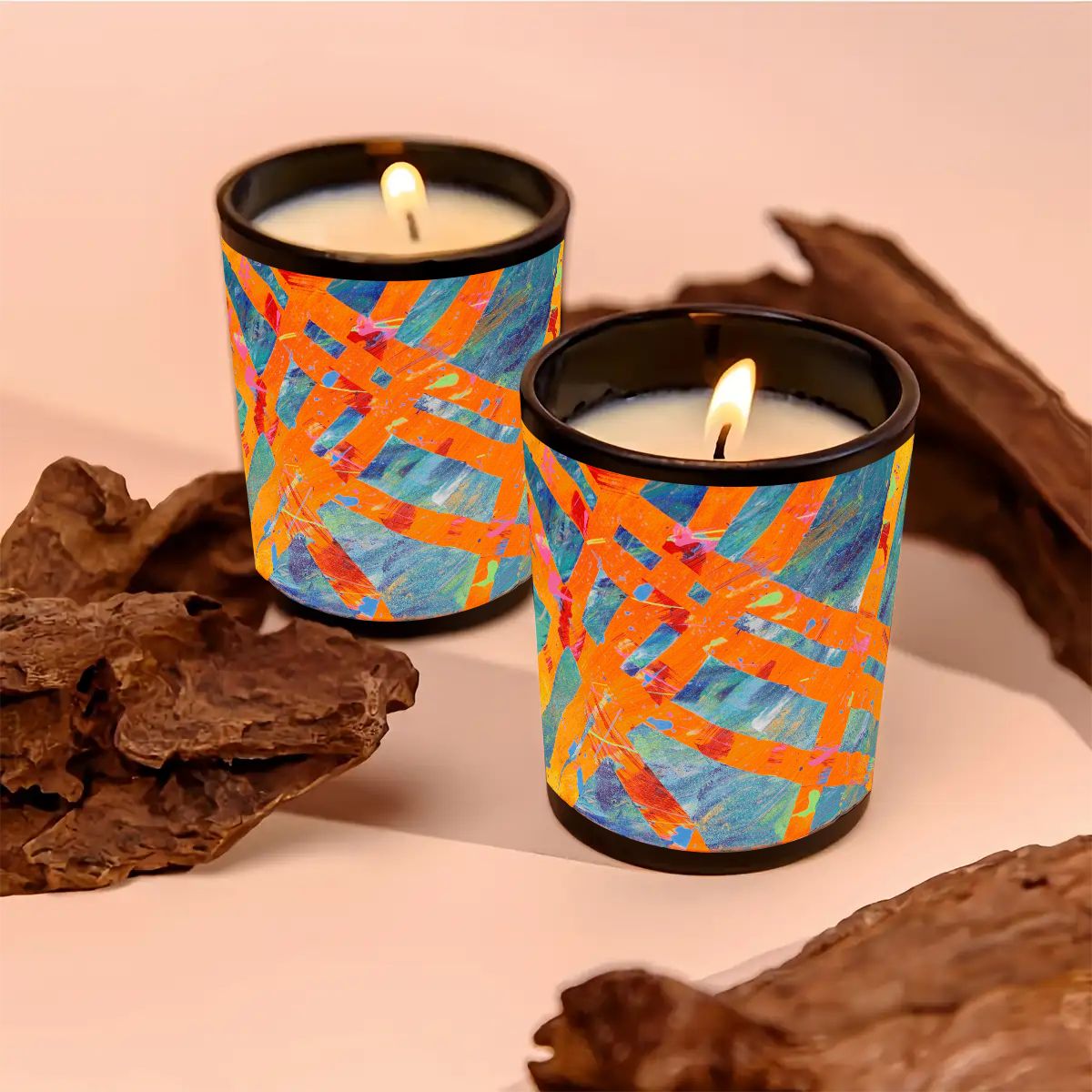 Gavin Scott Scented Black Jar Candle (6oz)