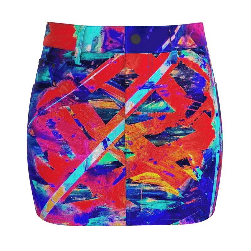 Gavin Scott Denim Mini Skirt