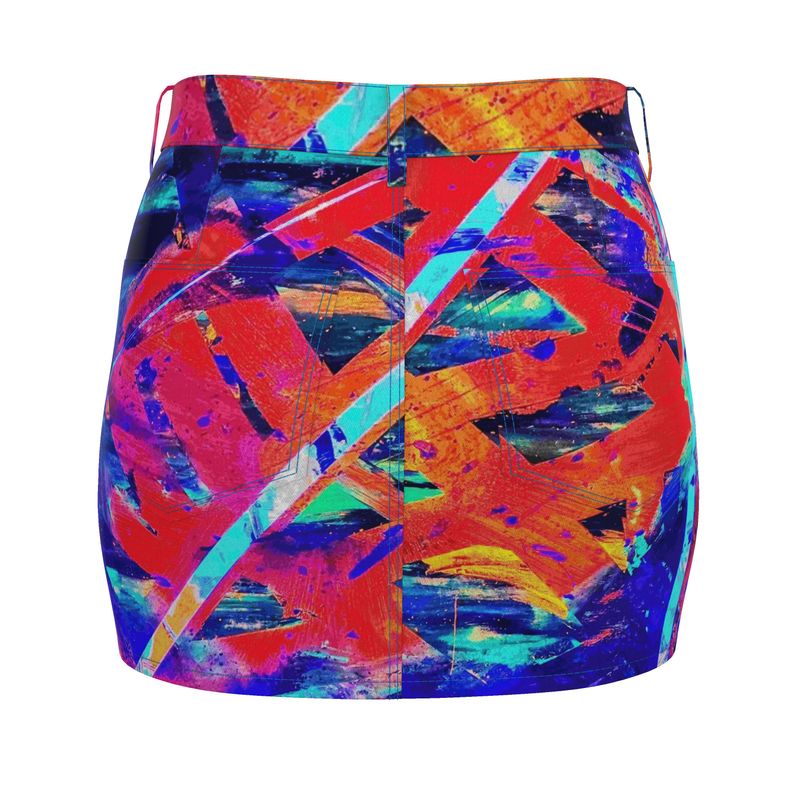 Gavin Scott Denim Mini Skirt