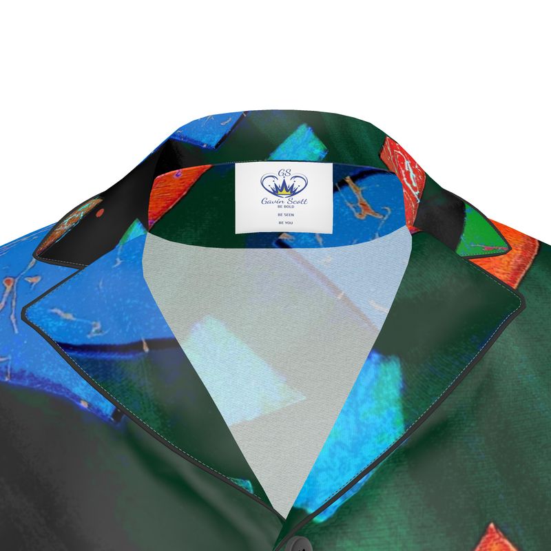 Gavin Scott Cotton or Silk Shirts w/Mother of Pearl Buttons (Masc 2XS-7XL)