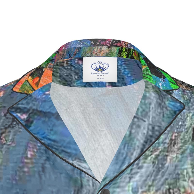 Gavin Scott Cotton or Silk Shirts w/Mother of Pearl Buttons (Masc 2XS-7XL)