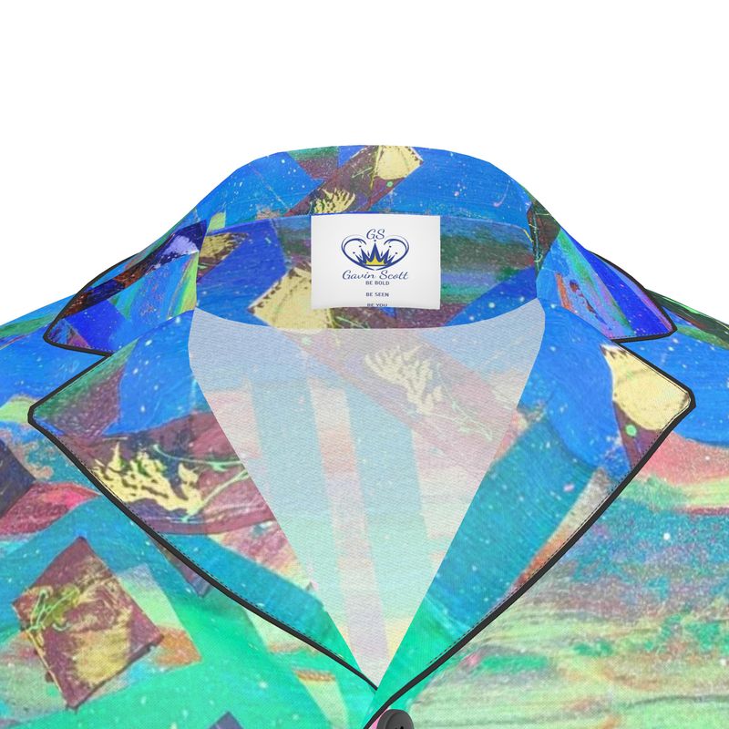 Gavin Scott Cotton or Silk Shirts w/Mother of Pearl Buttons (Masc 2XS-7XL)