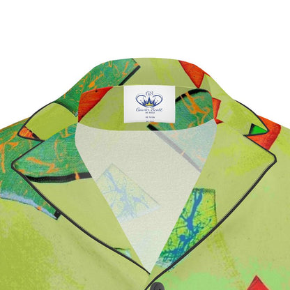 Gavin Scott Cotton or Silk Shirts w/Mother of Pearl Buttons (Masc 2XS-7XL)