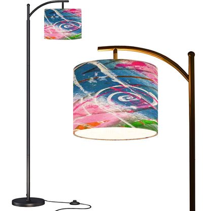 Gavin Scott Arc Floor Lamp w/Remote